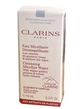 Clarins Cleansing Micellar Water Alpine Golden Gentian & Lemon Balm 10ml
