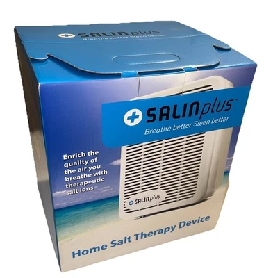 Salin Plus Home Salt Therapy Device Ionized Air Purifier Enriched Air Quality