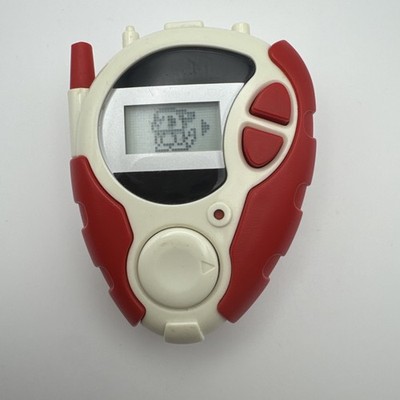 Vintage 2000 Bandai Digimon D3 Red Digivice V-Pet Toei Animation - works