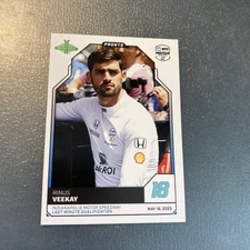 2025 Parkside NTT Indy Car Racing Week 6 PRONTO Card RINUS VEEKAY #46