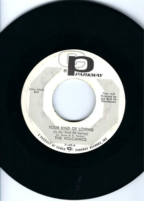 #ad VOLCANICS quot;YOUR KIND OF LOVINGquot; quot;BUT I LOVE HERquot; NORTHERN SOUL PARKWAY 149 $7.99