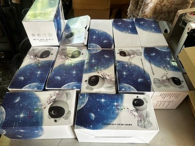 Astronaut Starry Sky Night Light Projector - White