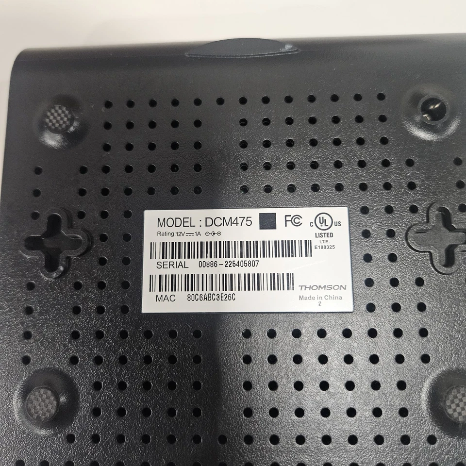 Thomson DCM475 DOCSIS 3.0 Cable Modem - Image 3 of 4