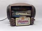 Vintage Hamm’s Beer Flipper Barrel Motion Sign Lighted Working