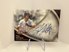 2020 Topps Tier One - Tier One Talent Autographs Tino Martinez  /200 Yankees!!