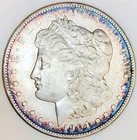 1904 S MORGAN DOLLAR RAINBOW RIMS! HIGH GRADE EXAMPLE! RARE KEY DATE NR #64915