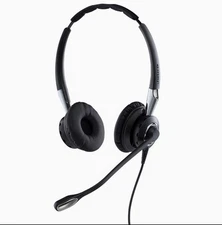 Jabra Biz 2400 II QD Duo Ultra Noise Canceling Wired Headset