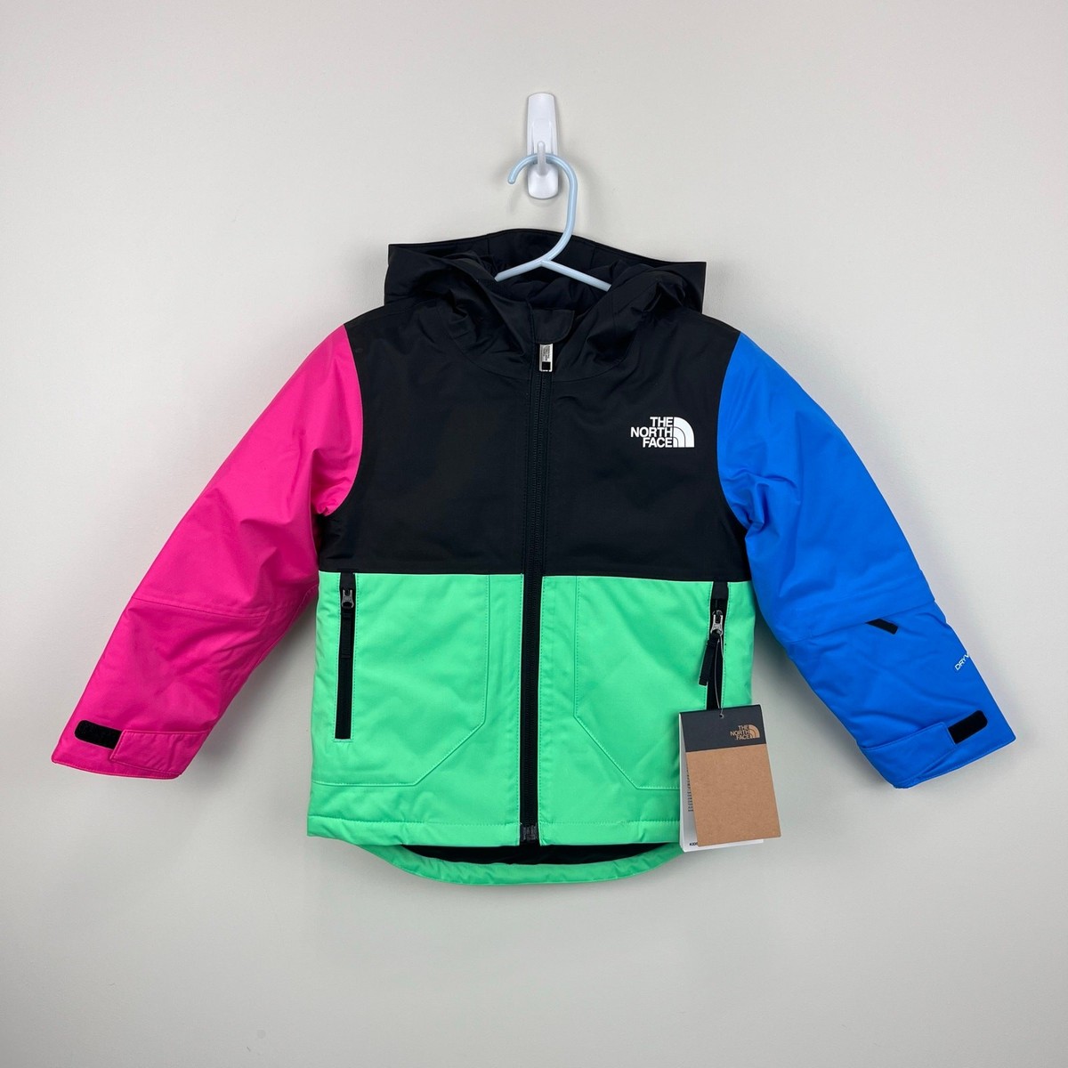 The North Face Kids' Freedom Insulated Ski Jacket Green Color