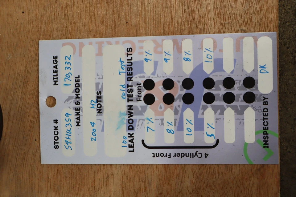 2003-2007 Chevy GMC H2 6.0L LQ4 V8 Engine Dropout W/Accessories *Video Tested* Foto 2 de 4