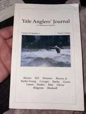 2002 Yale Anglers Journal VI 1: Fishing Fish Fisherman Pilchard Trout Fiction