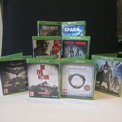 Xbox One Spielepaket Batman Destiny Evolve Evil Within COD 7 Spiele