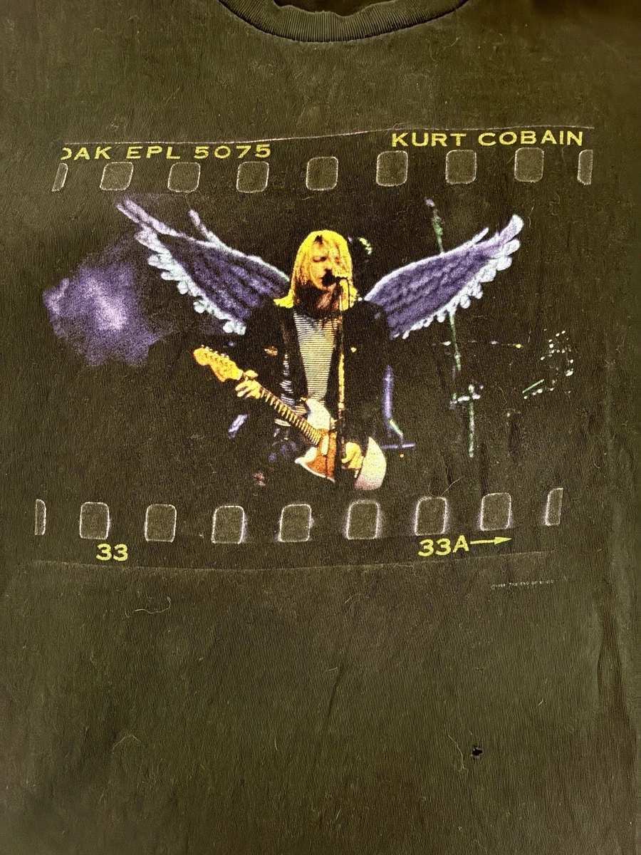 Kurt Cobain T Shirt Vintage In Men's T-Shirts for sale - eBay
