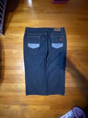 Rocawear Men's Classic Fit Dark Denim Jeans Size W46
