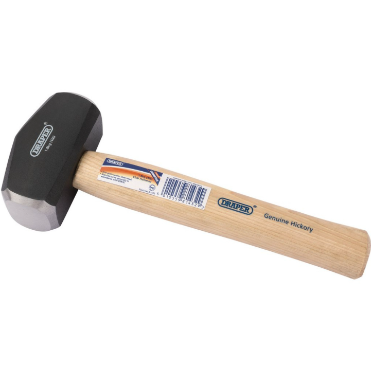 B&Q - Hickory Shaft Club Hammer 1.8Kg4Lb 81432 - Image 2