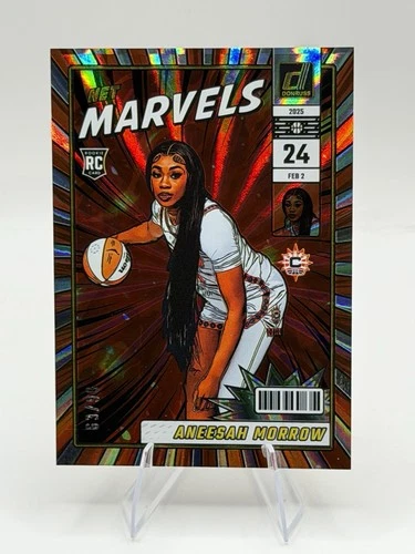 Aneesah Morrow 2025 Donruss Aneesah Morrow #25 Holo