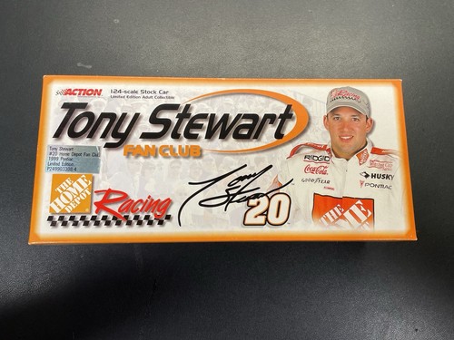 1:24 Scale Tony Stewart #20 Home Depot Fan Club. 1999 Pontiac SIGNED - Picture 5 of 5
