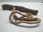 US Military British Made M1918 Hemp Rope Harness WW2 B.H.G.L Dated 1944 Ranger