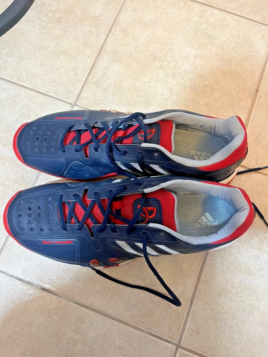 Adidas Barricade Blue Rush White for sale | eBay