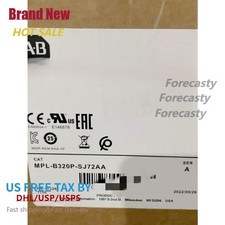 Allen Bradley MPL-B320P-SJ72AA MP-Series 480V AC Rotary Servo Motor US Free Tax