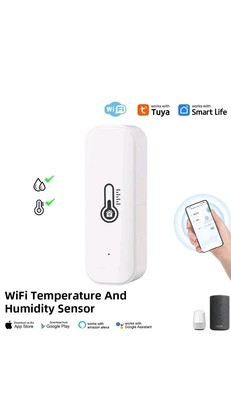 Temperature Humidity Sensor Connected Thermometer Compatible with Smart Life New