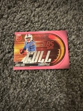 2025 Panini Donruss Elite- Full Throttle James Cook Pink #6