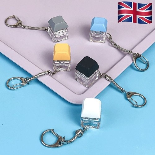Click Button Fingertip Button Keychain Decompression Toy Artifact To Pass