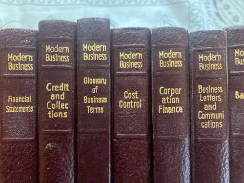 Alexander Hamilton Institute Modern Business Leather Book Set 17 Volumes 1961 - Picture 4 of 16