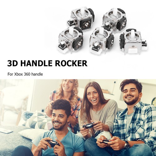 5pcs Analog Thumb Joystick Handle Repair Parts for Xbox 360 Gaming Controller - Picture 8 of 11