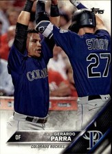 2016 Topps Update #US286 Gerardo Parra Colorado Rockies