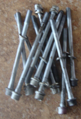 ミィ 1994 Kawasaki Ninja ZX600 ZX 600 ZX-6 Engine Cylinder Head Bolts