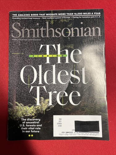 Smithsonian January February 2022 Finding The Oldest Tree, Migrating Birds, Medi - Imagen 1 de 2