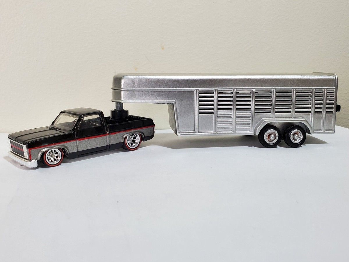 Hot Wheels 83 Chevy Silverado Custom (Live Stock Hauler) | eBay