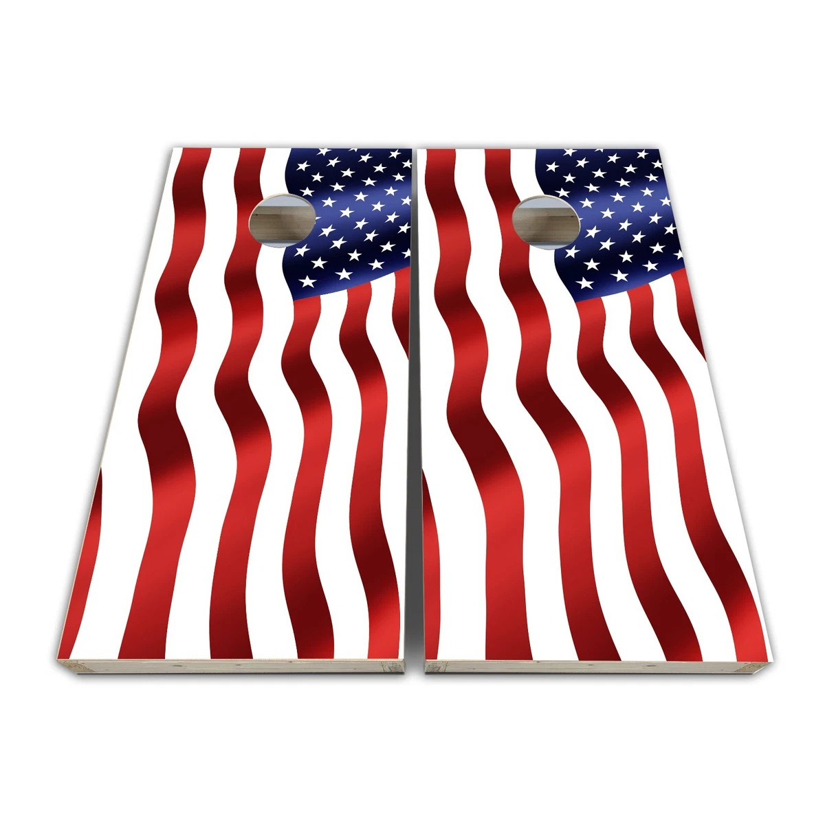 American flag cornhole online