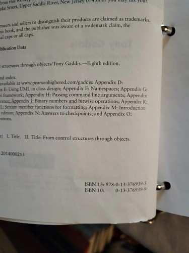 Starting Out with C++: From Control Structures through Objects Brief, Student V - 第 9/9 張圖片