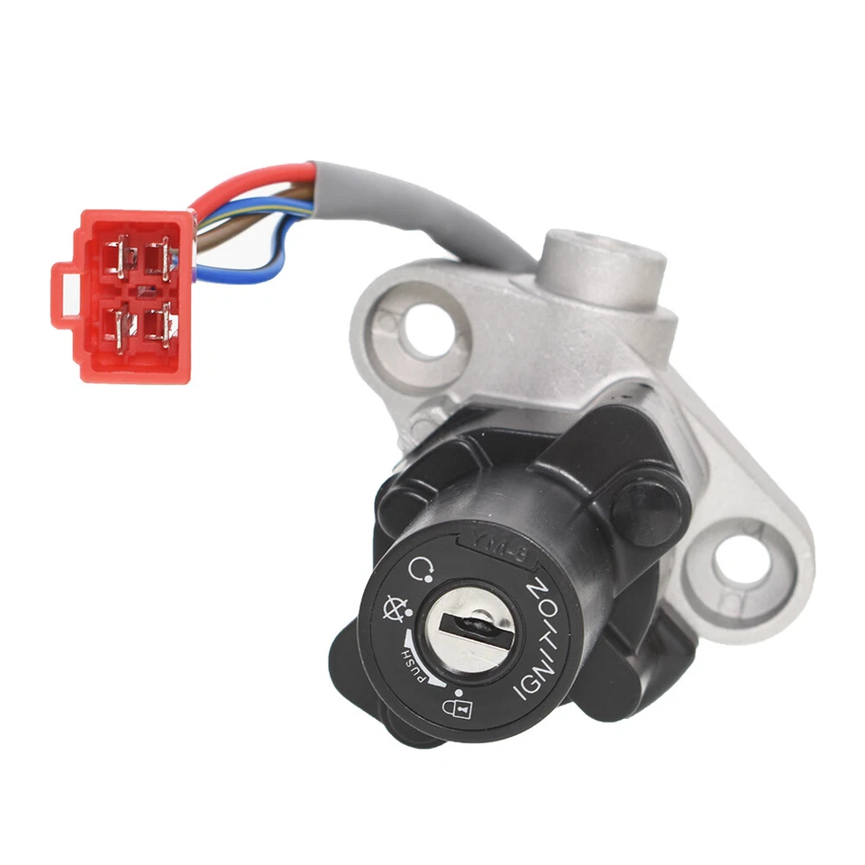 Interruptor de encendido tapa de combustible llaves de bloqueo de asiento para Yamaha V-STAR 650 1100 1999-2016 Foto 3 de 4