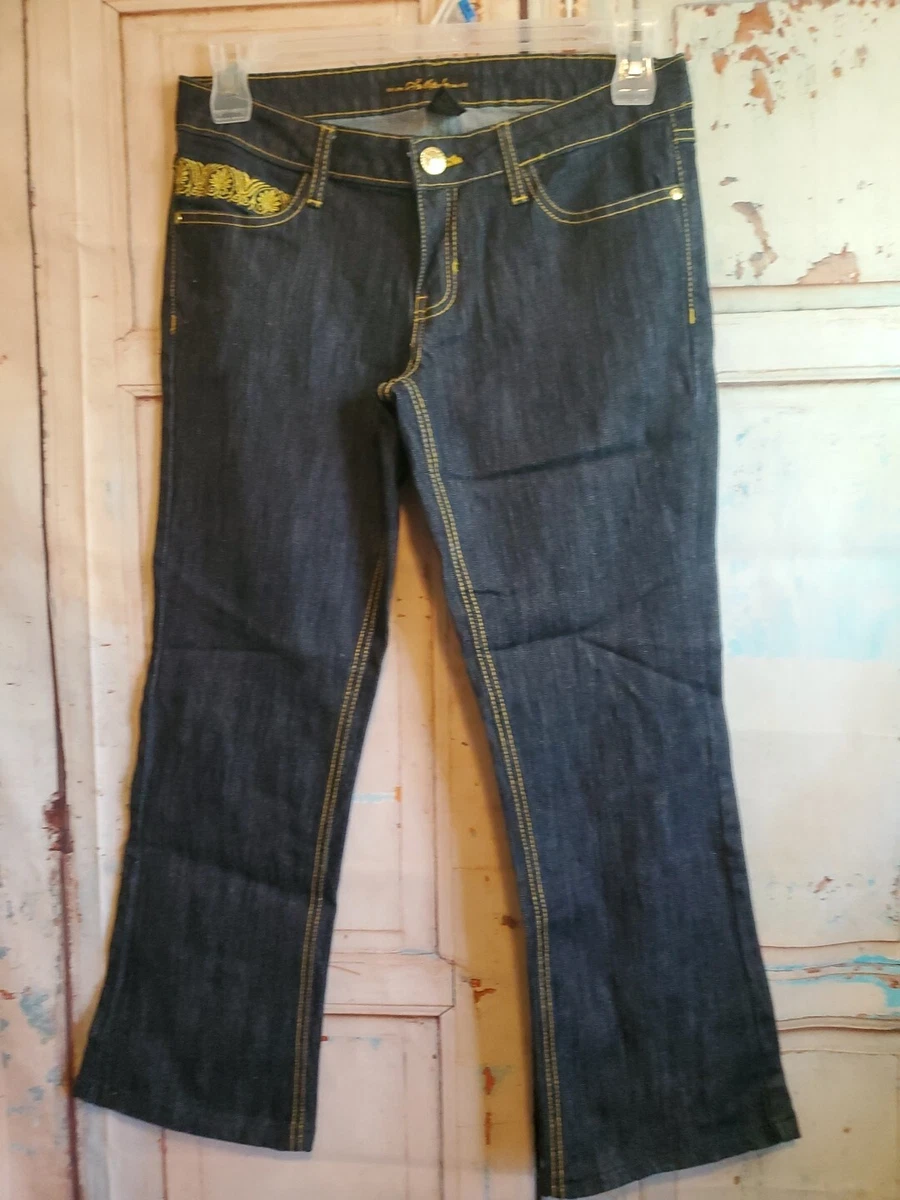 Jean cropped denim Southpole collection fille neuf avec étiquette TAILLE 14
