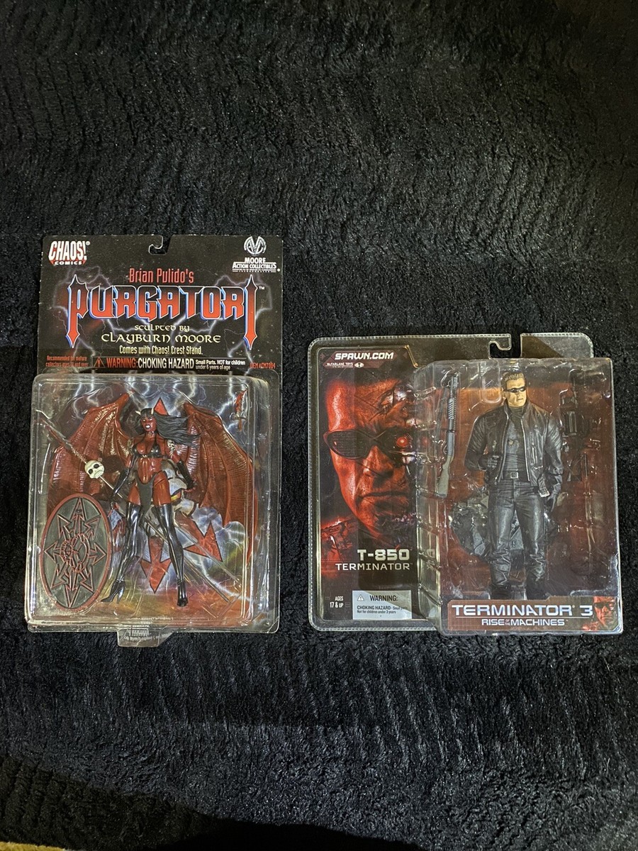 2003 Mcfarlane T-850 Action Figure Terminator 3 Spawn And Chaos