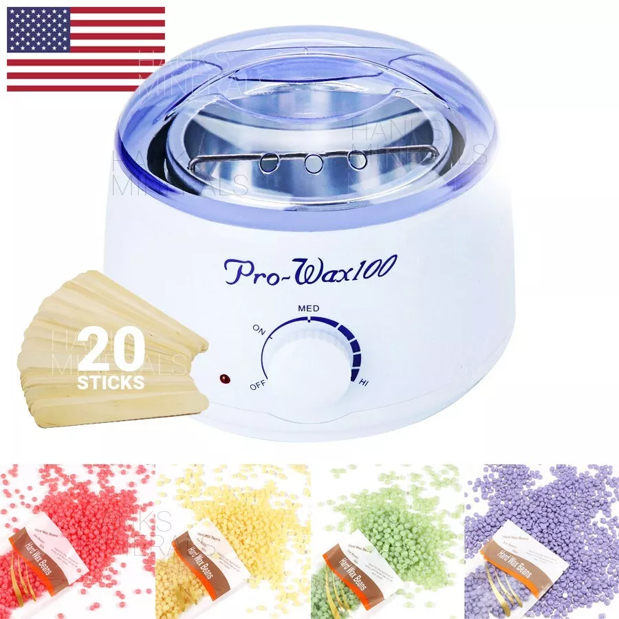 Professional Wax Heater Warmer Hair Removal Depilatory Waxing Kit