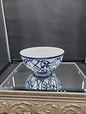 Home Catalina Medallion Blue Soup / Cereal Bowl