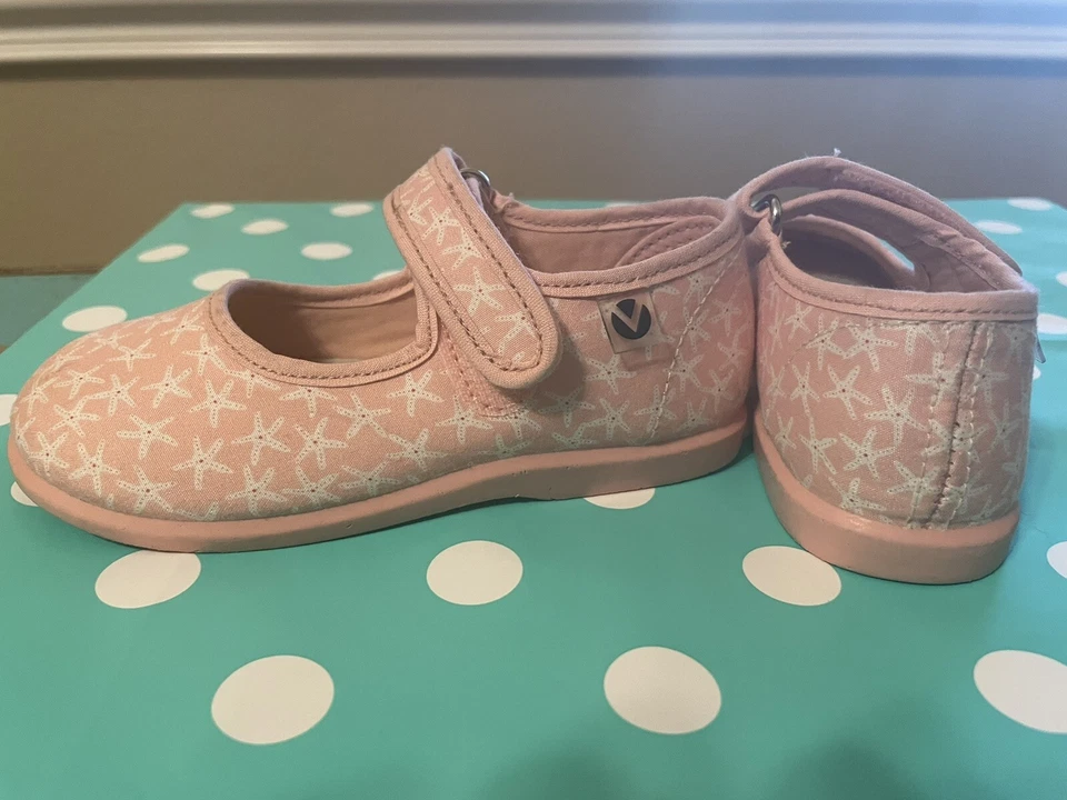 Victoria Starfish Mary Jane 西班牙制造 幼儿 S8 欧元 25。 全新 无盒 — 第 4/4 张图片