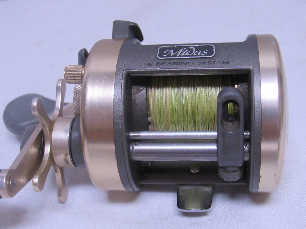 Midas 6 BEARING SYSTEM リール Vintage Browning Midas 6W Bait Casting Fishing Reel | eBay