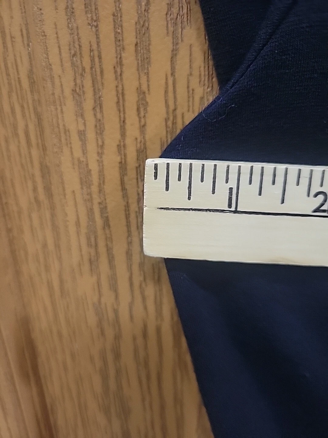 Abito Tory Burch da donna blu medio misto lana modale finiture in pelle di capra