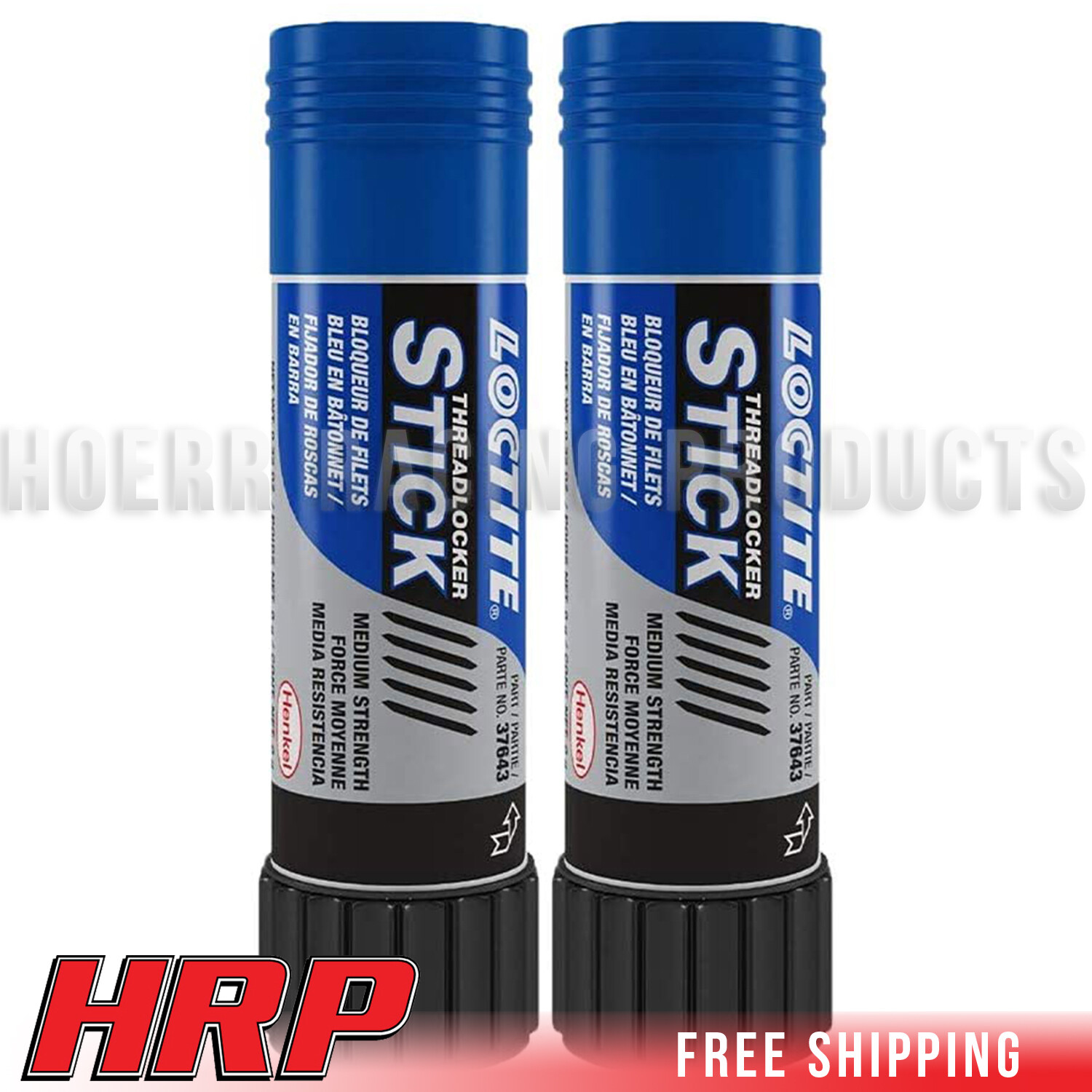 Loctite 506166 Blue Medium Strength Threadlocker Stick, 9-Gram, 2 Pack