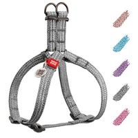 Hundegeschirr 50-80 Cm Waudog Grau Verstellbar FüR MittelgroßE Hunde