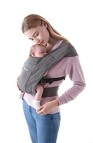 Ergobaby Embrace gemütlicher Neugeborener Baby-Wrap-Träger (7-25 Pfund), Ponte-Strick,... - Bild 1 von 6