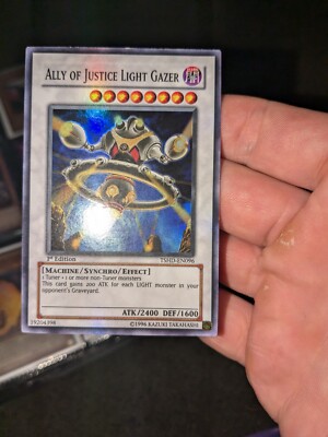 Yu-Gi-Oh! Ally Of Justice Light Gazer - TSHD-EN096 Super Rare Synchro Monster Card