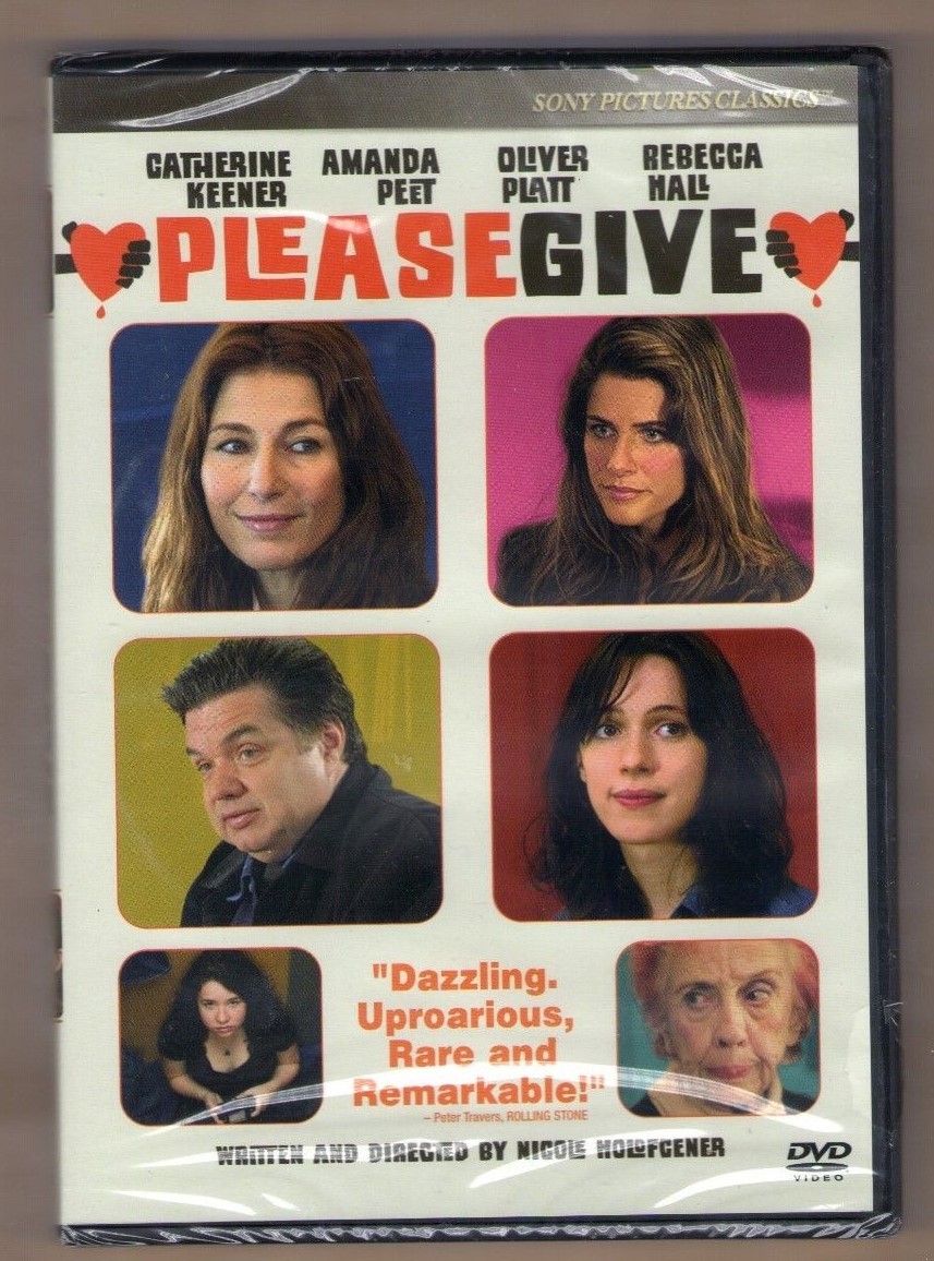 PLEASE GIVE new dvd AMANDA PEET REBECCA HALL CATHERINE KEENER