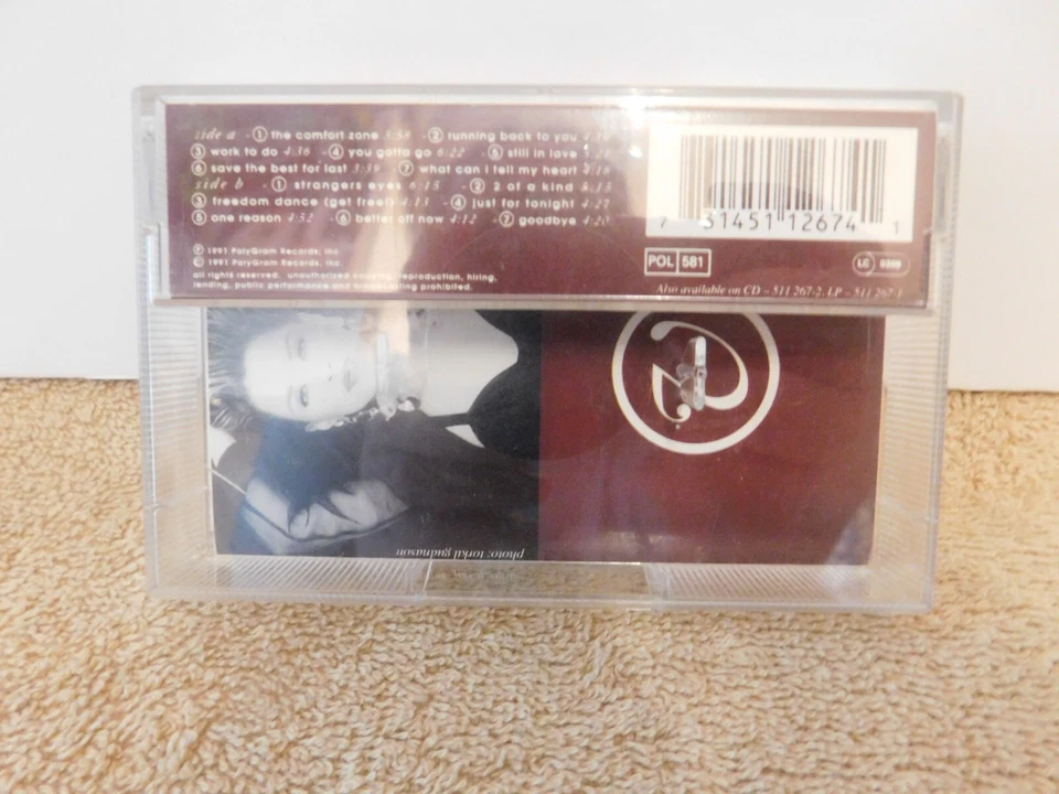 VANESSA WILLIAMS - THE COMFORT ZONE (POLYDOR 5112674) 1991 UK CASSETTE TAPE SOUL - Image 3 of 3