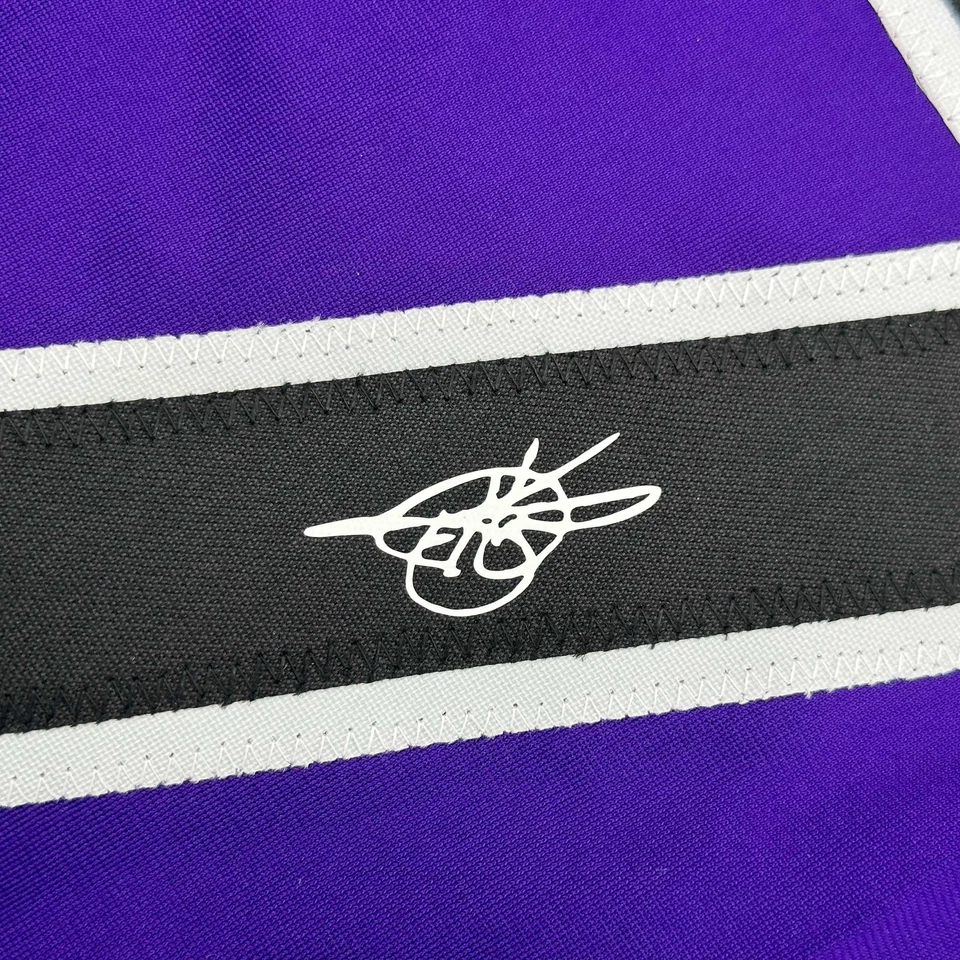 Camiseta deportiva enmarcada facsímil autografiada Todd Helton 35x39 Colorado púrpura reimpresión Foto 2 de 2