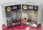 Funko Pop Lot Of 2: Star Wars! Futura R2-D2 & C-3P0 Target Exclusive